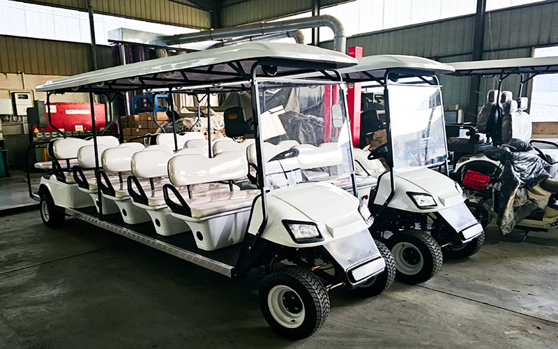 12-passenger golf cart