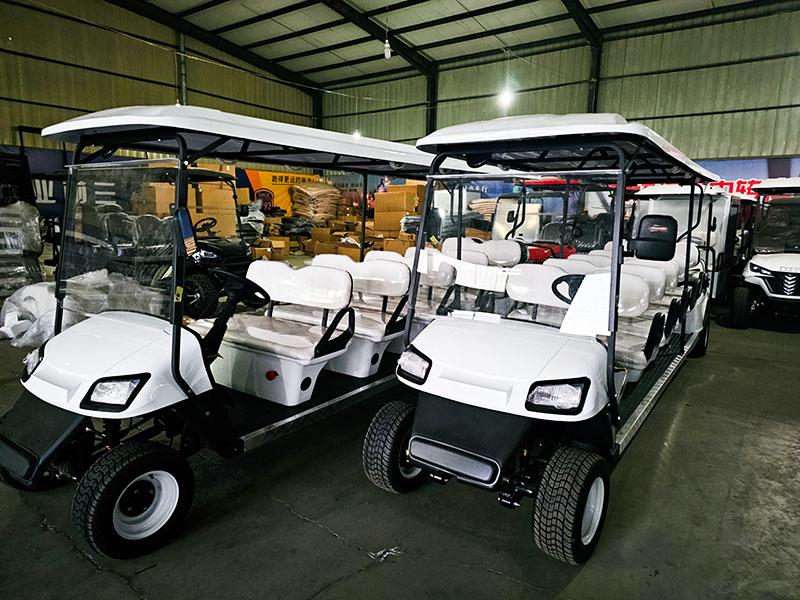 12-passenger golf cart