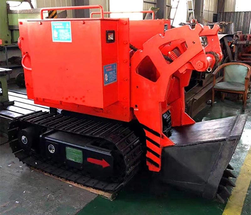ZLKY Series Crawler Electric Rock Loader Machine with hydraulic and remote control