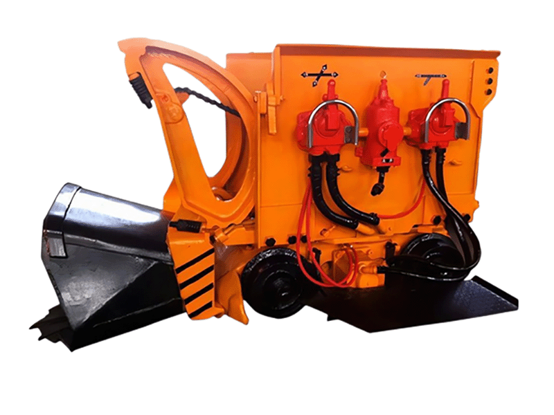 ZQ26 Steel Wheel Pneumatic Rock Loader Machine