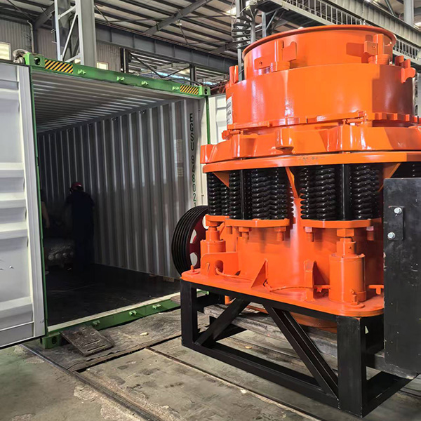 PSG Symons Cone Crusher Shipped in Vibrant Orange for Global Client