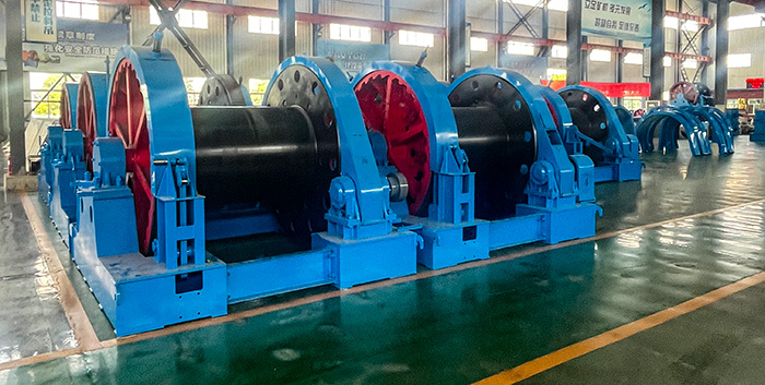 Mine Hoist Main Shaft Bearing, Mine Winder, Mine winch