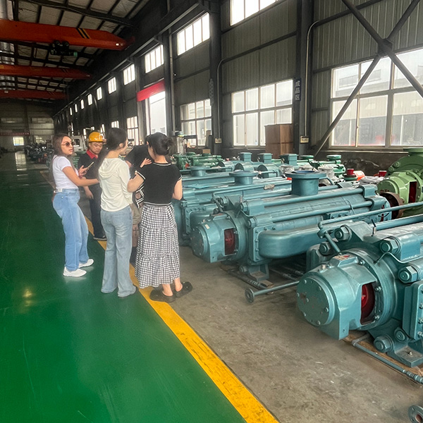 Sales Manager Showcases Mining Pump Expertise During Ecuador Client's Factory Tour​