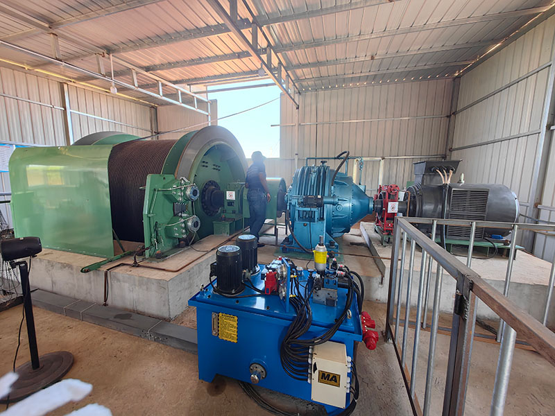 JK2.0 Single Rope Winding Shaft Hoist