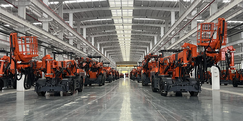 rock drilling jumbo, DW Series, automated factory, South America, tunnel excavation rock drilling jumbo, DW Series, automated factory, South America, tunnel excavation