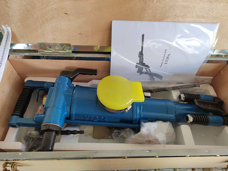 YT29A rock drill, packaging air leg drill YT29A rock drill, packaging air leg drill