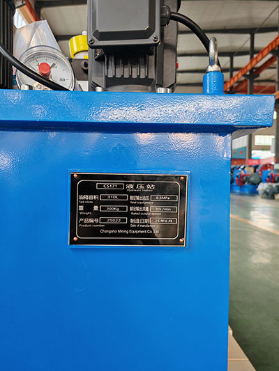 hydraulic station, mine hoist accessory