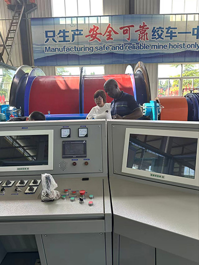 Frequency conversion cabinet, hoist winch accessories