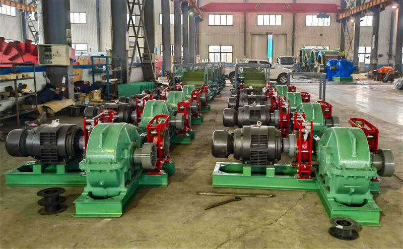 JTK-1.2x1.0 Mining Hoist Winch