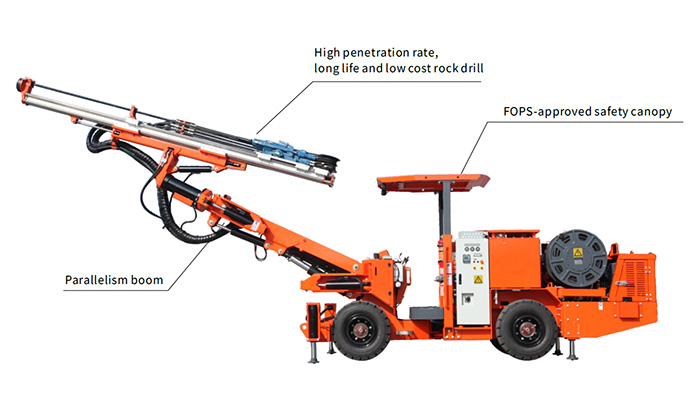 Hydraulic Rock Drilling Rig Hydraulic Rock Drilling Rig
