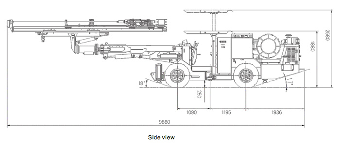 Hydraulic Rock Drilling Rig Hydraulic Rock Drilling Rig