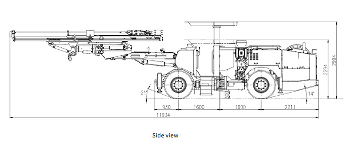 Underground Drill Jumbo Underground Drill Jumbo