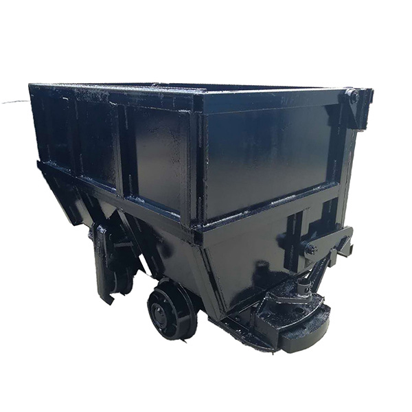 YCC Series Curved Rail Side Dump Mining Wagon