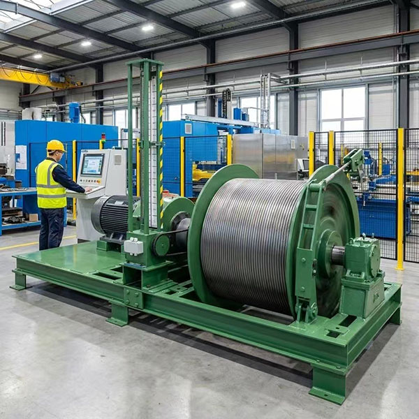 Witness the Power: JTK Mine Hoist Excels in Rigorous Factory Performance Test