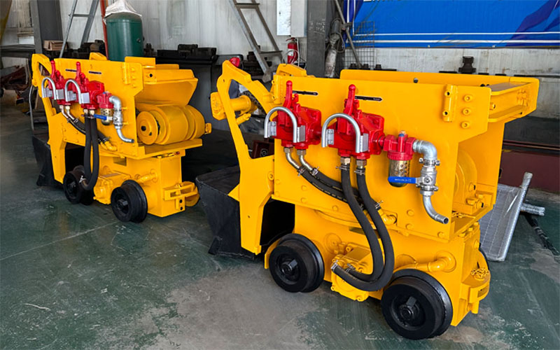 ZQ13 Steel Wheel Pneumatic Rock Loader