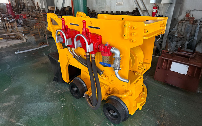 ZQ13 Steel Wheel Pneumatic Rock Loader