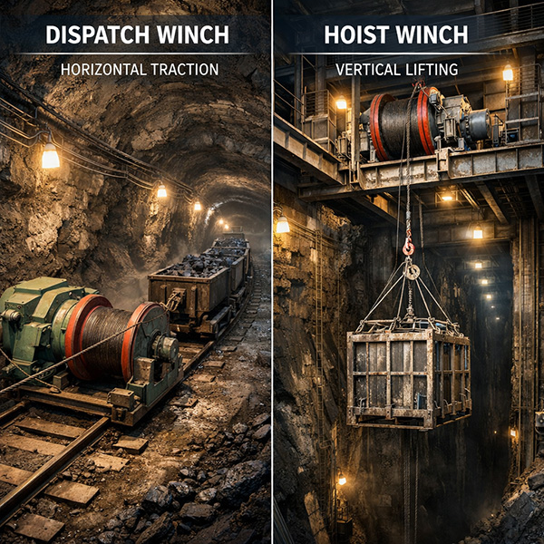 Dispatch Winch vs. Hoist Winch: What Is the Difference?