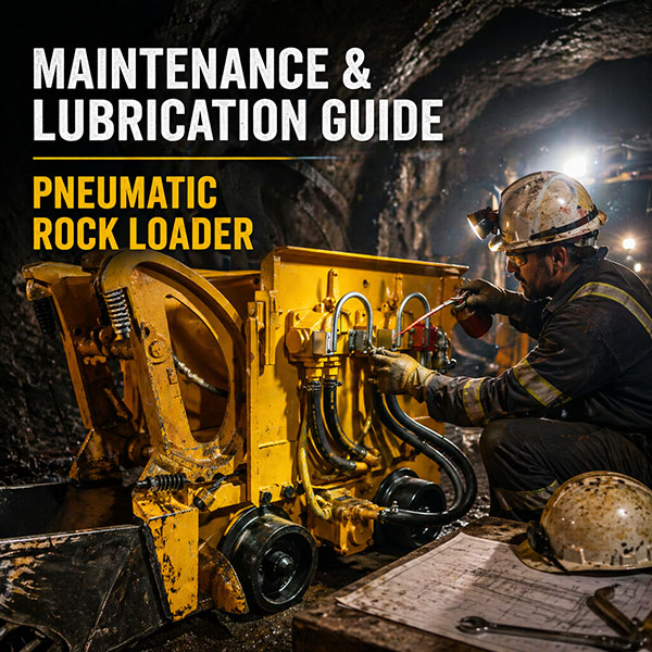 The Ultimate Maintenance & Lubrication Guide for Pneumatic Rock Loaders