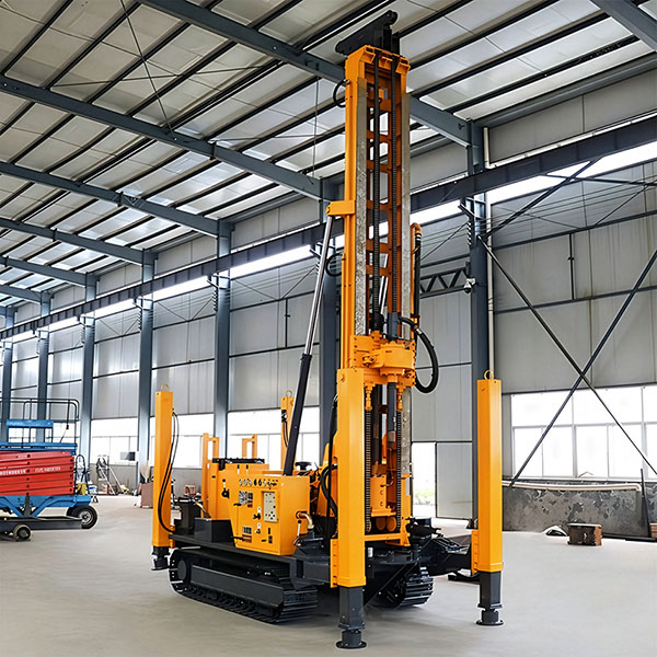 TRD-400 Top-drive Rotary-Percussive Water-Air Dual-Use Drill Rig