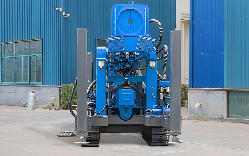 TRD-800 Top-drive Rotary-Percussive Water-Air Dual-Use Drill Rig