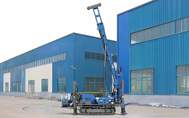 TRD-800 Top-drive Rotary-Percussive Water-Air Dual-Use Drill Rig