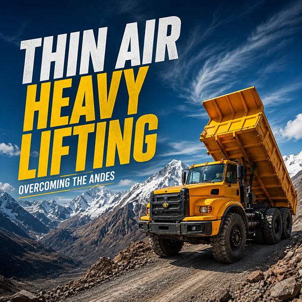 Overcoming the Andes: A Guide to Mining Equipment in High-Altitude Conditions