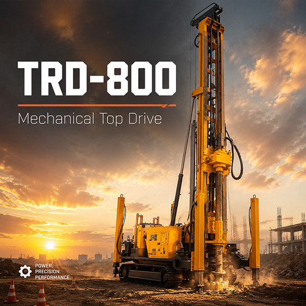 Cutting Costs on Mixed Ground: The TRD-800 Mechanical Top Drive Drilling Solution