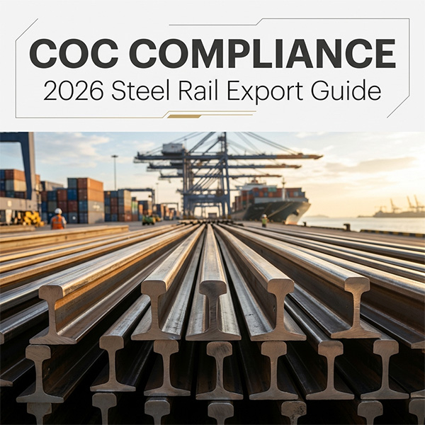 2026 Steel Rail Export Guide: Why the Real Delay Isn’t the License, But the COC Certificate
