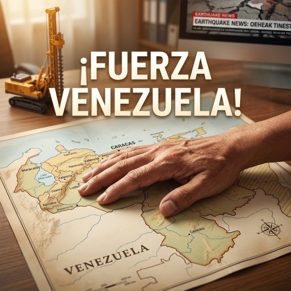 Solidaridad con Venezuela: Nuestros pensamientos y oraciones tras los recientes terremotos