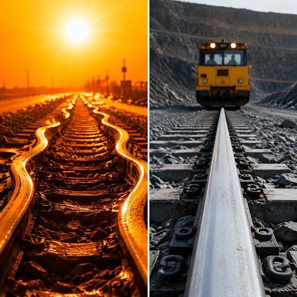 Surviving the Heat: What European Melting Train Tracks Teach Us About Mining Rail Selection