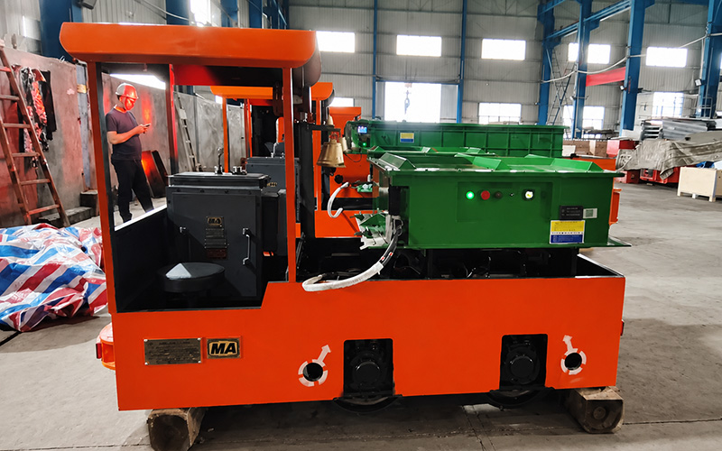 2.5-ton Lithium Battery Mining Locomotive