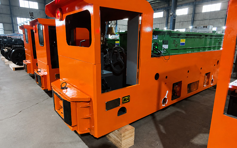 8 Ton Explosion-proof Lithium Battery Locomotive