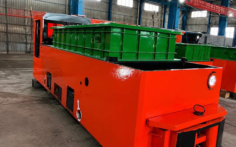 8 Ton Explosion-proof Lithium Battery Locomotive