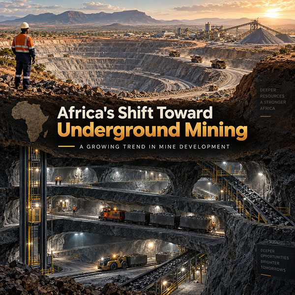Africa’s Shift Toward Underground Mining: A Growing Trend in Mine Development