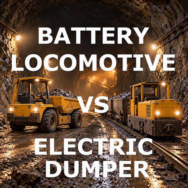 Battery Mine Locomotive vs. Electric Mine Dumper: Which Is Better for a Small Underground Mine?